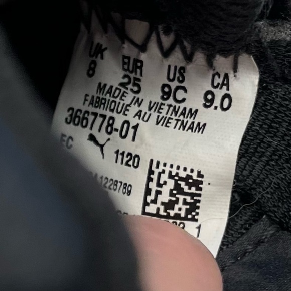 Puma | Turin  II Toddler Shoes Size 9 - Picture 7 of 7